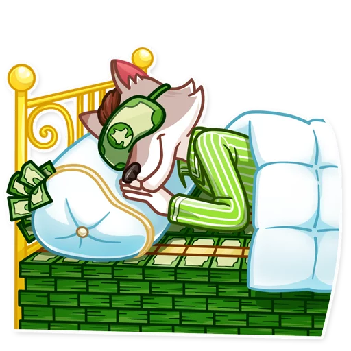 😴 Стикер «The Wolf of Wall Street» для Telegram