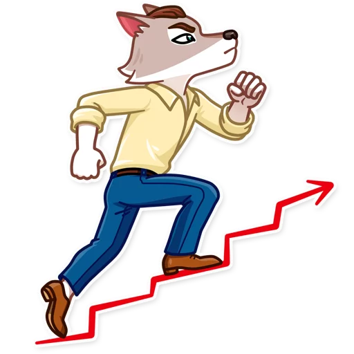 📈 Стикер «The Wolf of Wall Street» для Telegram