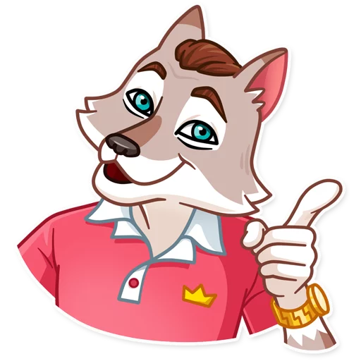 👉 Стикер «The Wolf of Wall Street» для Telegram