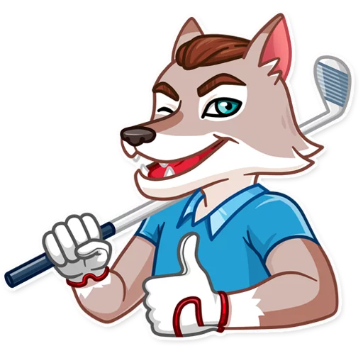 👍 Стикер «The Wolf of Wall Street» для Telegram