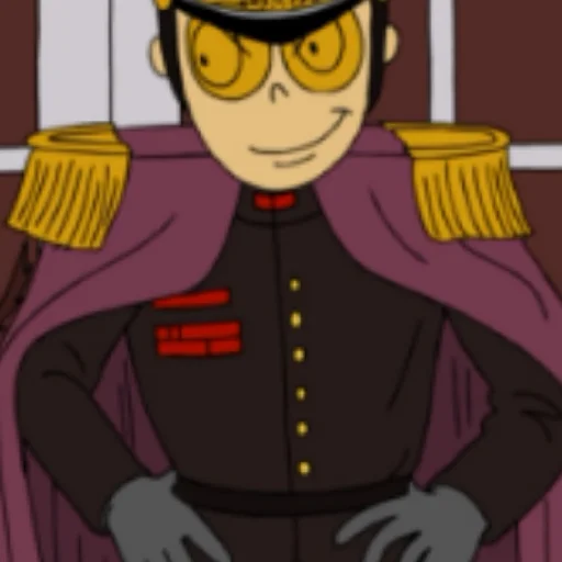 🌹 Стикер «THE WARDEN / Superjail / Супертюрьма» для Telegram