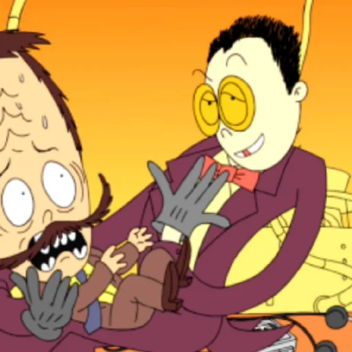 🌹 Стикер «THE WARDEN / Superjail / Супертюрьма» для Telegram