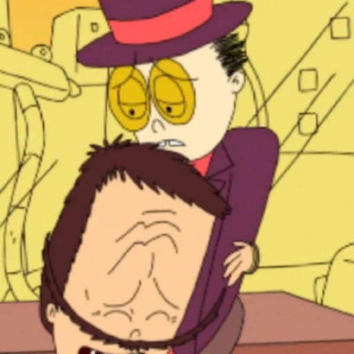 🌹 Стикер «THE WARDEN / Superjail / Супертюрьма» для Telegram