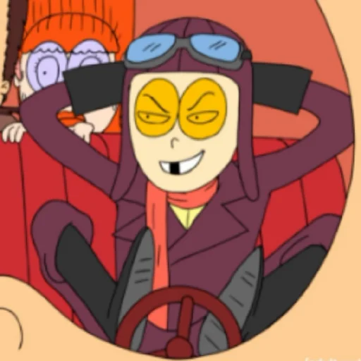 🌹 Стикер «THE WARDEN / Superjail / Супертюрьма» для Telegram