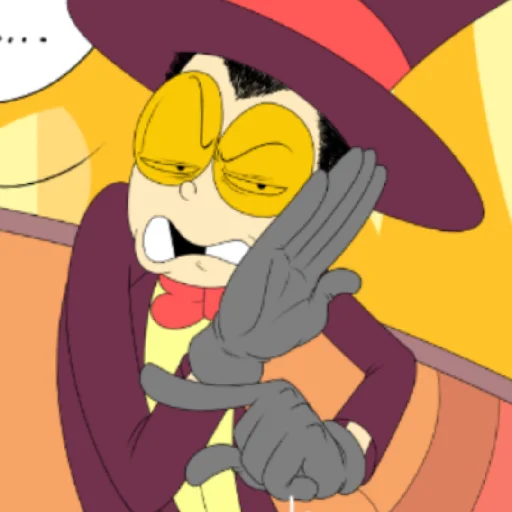 🌹 Стикер «THE WARDEN / Superjail / Супертюрьма» для Telegram