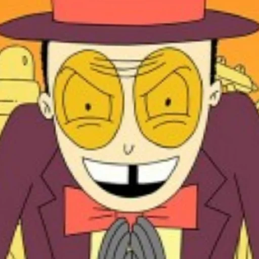 🌹 Стикер «THE WARDEN / Superjail / Супертюрьма» для Telegram