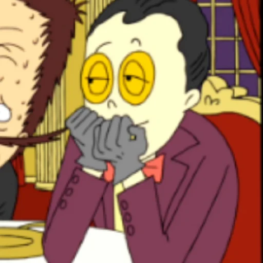 🌹 Стикер «THE WARDEN / Superjail / Супертюрьма» для Telegram