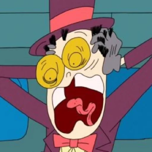 🌹 Стикер «THE WARDEN / Superjail / Супертюрьма» для Telegram