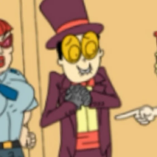 🌹 Стикер «THE WARDEN / Superjail / Супертюрьма» для Telegram