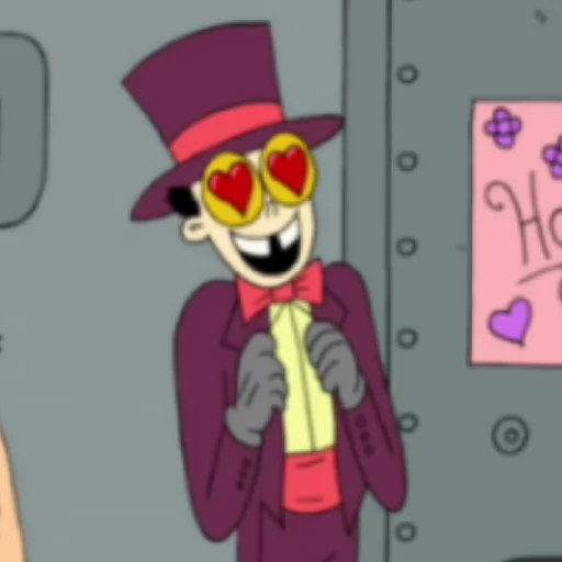 🌹 Стикер «THE WARDEN / Superjail / Супертюрьма» для Telegram