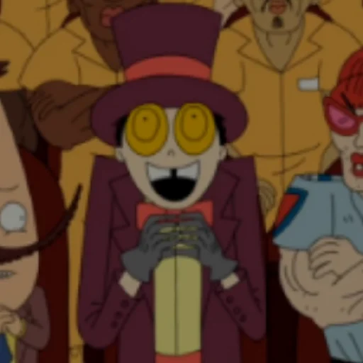 🌹 Стикер «THE WARDEN / Superjail / Супертюрьма» для Telegram