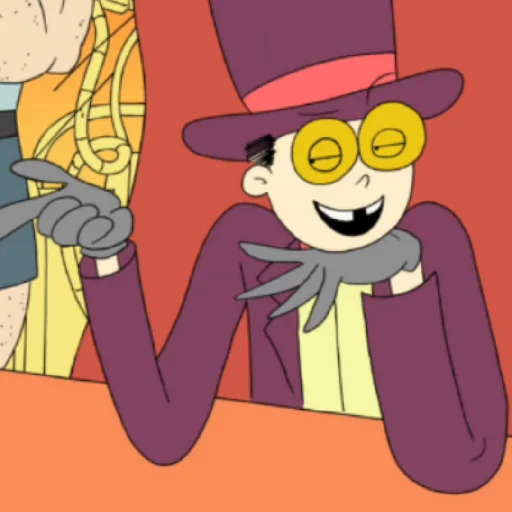 🌹 Стикер «THE WARDEN / Superjail / Супертюрьма» для Telegram