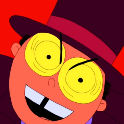 🌹 Стикер «THE WARDEN / Superjail / Супертюрьма» для Telegram