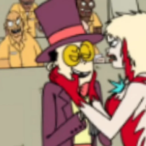 🌹 Стикер «THE WARDEN / Superjail / Супертюрьма» для Telegram