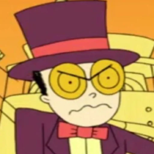 🌹 Стикер «THE WARDEN / Superjail / Супертюрьма» для Telegram