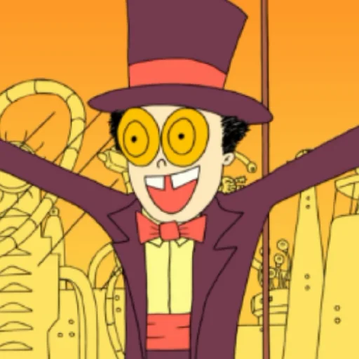 🌹 Стикер «THE WARDEN / Superjail / Супертюрьма» для Telegram