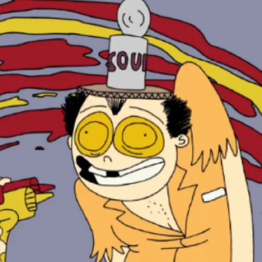 🌹 Стикер «THE WARDEN / Superjail / Супертюрьма» для Telegram
