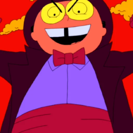 🌹 Стикер «THE WARDEN / Superjail / Супертюрьма» для Telegram