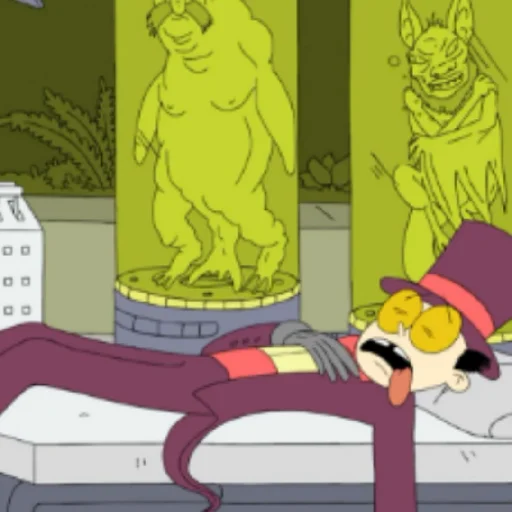 🌹 Стикер «THE WARDEN / Superjail / Супертюрьма» для Telegram