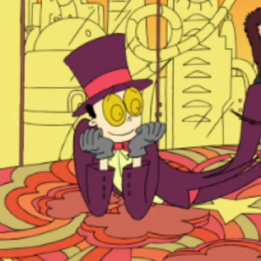 🌹 Стикер «THE WARDEN / Superjail / Супертюрьма» для Telegram