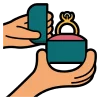 😎 Эмодзи «На свадьбе» для Telegram