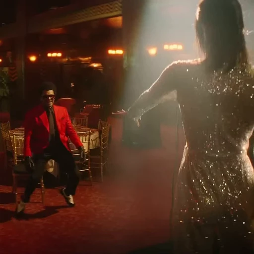 👠 Стикер «The Weeknd Blinding Lights» для Telegram