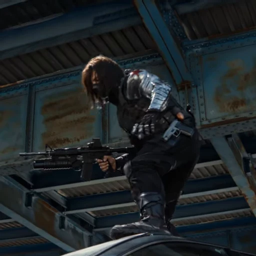 🚶 Стикер «Winter Soldier Bucky Barnes» для Telegram