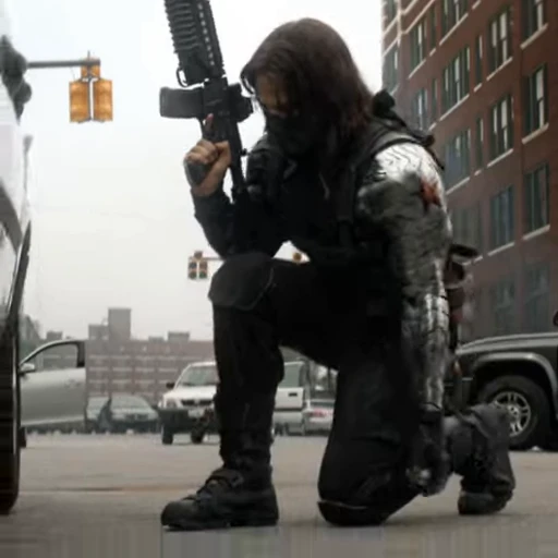 💣 Стикер «Winter Soldier Bucky Barnes» для Telegram