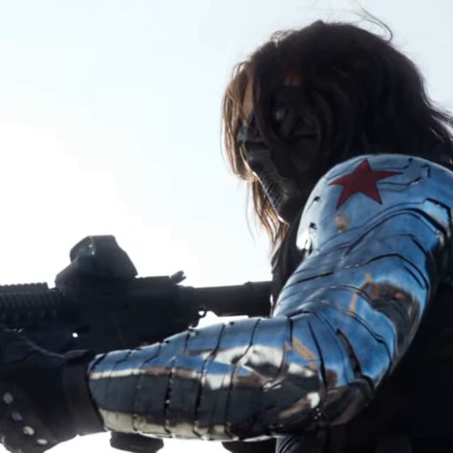 👀 Стикер «Winter Soldier Bucky Barnes» для Telegram