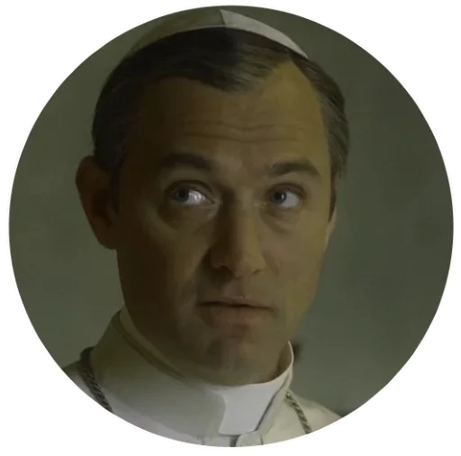 😁 Стикер «The Young Pope» для Telegram