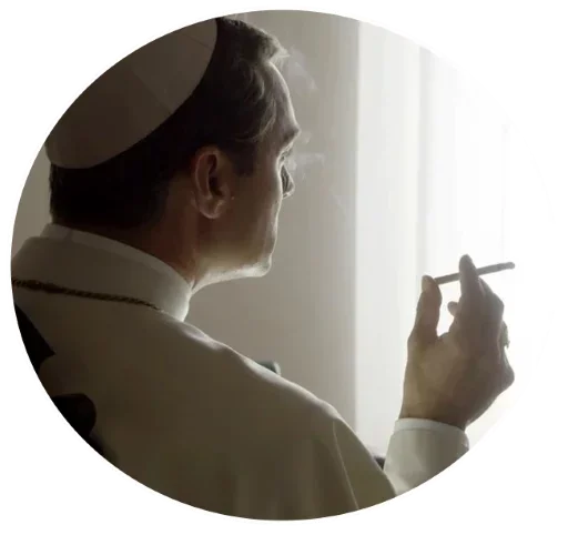 🙃 Стикер «The Young Pope» для Telegram
