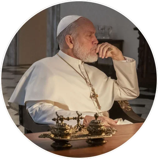 😄 Стикер «The Young Pope» для Telegram