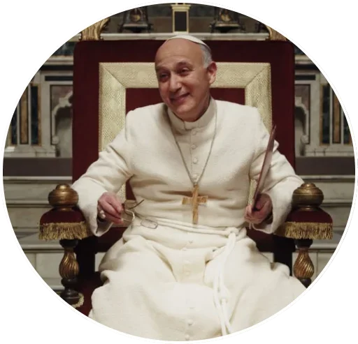 😊 Стикер «The Young Pope» для Telegram