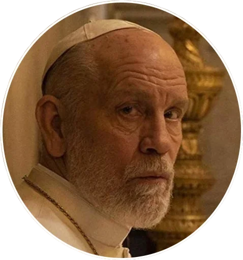😉 Стикер «The Young Pope» для Telegram