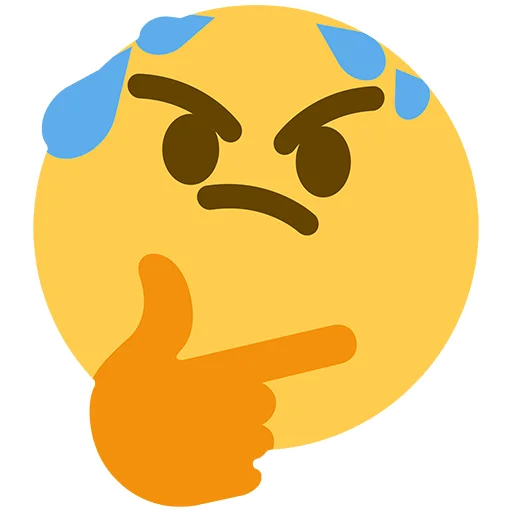 🤔 Стикер «🤔» для Telegram