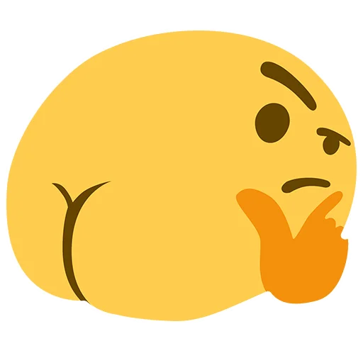 🤔 Стикер «🤔» для Telegram