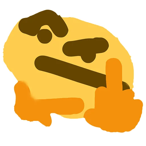 🤔 Стикер «🤔» для Telegram