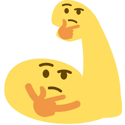 🤔 Стикер «🤔» для Telegram