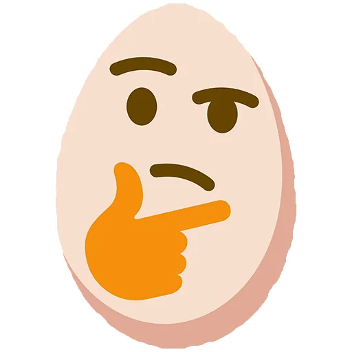 🤔 Стикер «🤔» для Telegram