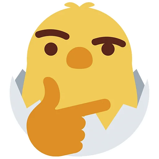 🤔 Стикер «🤔» для Telegram