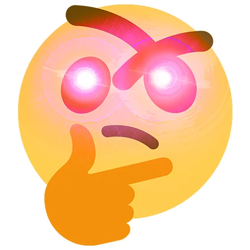 🤔 Стикер «🤔» для Telegram