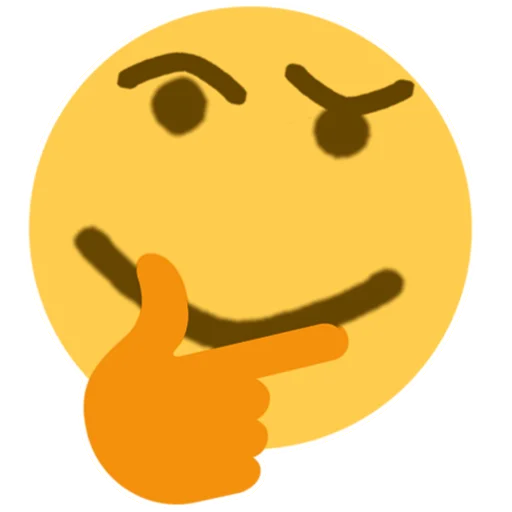 🤔 Стикер «🤔» для Telegram