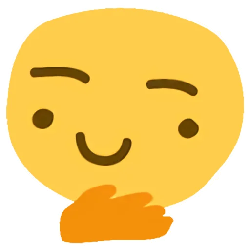 🤔 Стикер «🤔» для Telegram