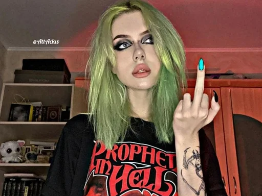 🥑 Стикер «Thirteen Att Ackw» для Telegram