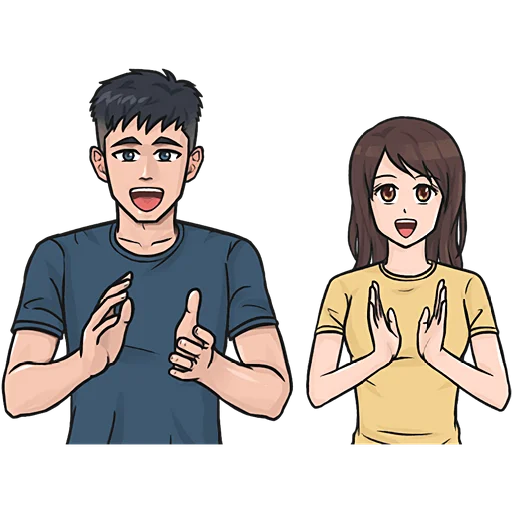 🤩 Стикер «Это пара» для Telegram