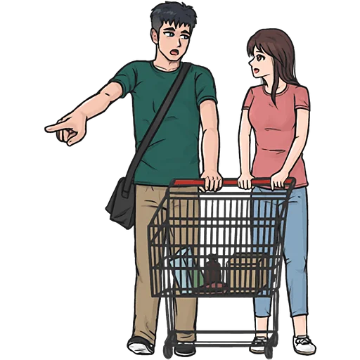 🛍 Стикер «Это пара» для Telegram