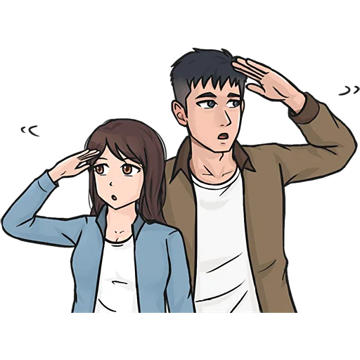 🫡 Стикер «Это пара» для Telegram