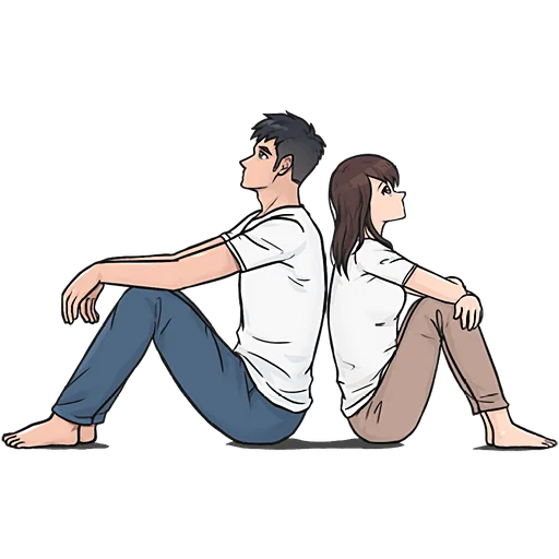 😔 Стикер «Это пара» для Telegram