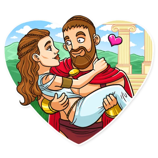 ❤ Стикер «This is Sparta!» для Telegram
