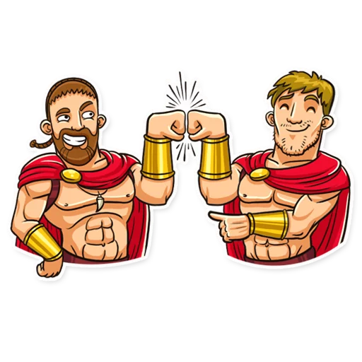 🤛 Стикер «This is Sparta!» для Telegram